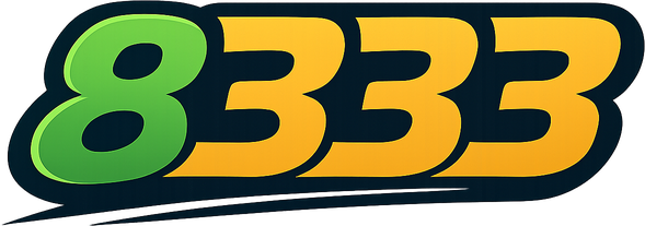 8333 brand logo for homepage navigation
